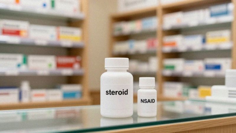 Czym różnią się steroidowe i niesteroidowe leki przeciwzapalne?