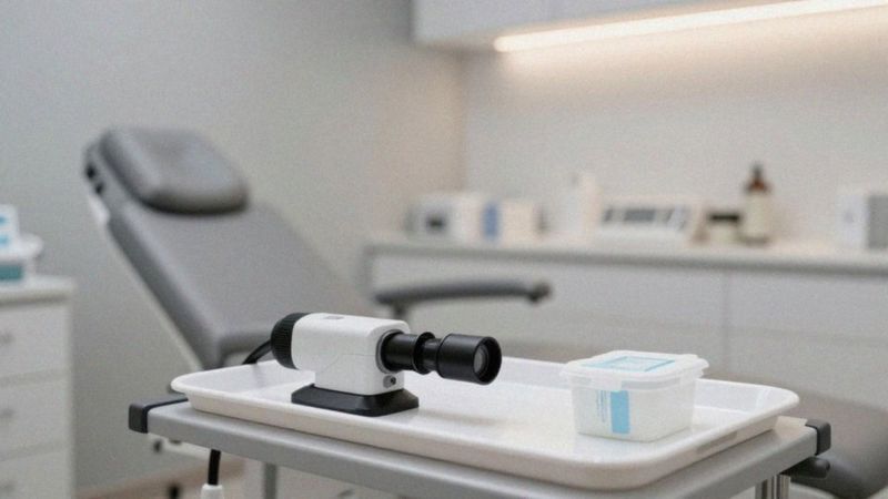 Jak przebiega dermatoskopia i biopsja grudek?