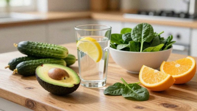 Jak dieta na suchą skórę nawilża od środka?