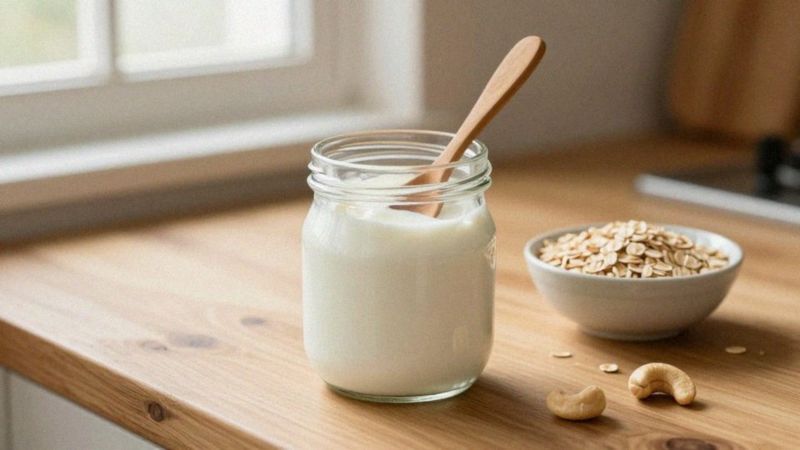 Czy można zrobić jogurt naturalny z płatków owsianych?