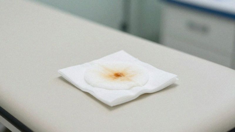 Jak wygląda ropny rdzeń i czop martwiczy?