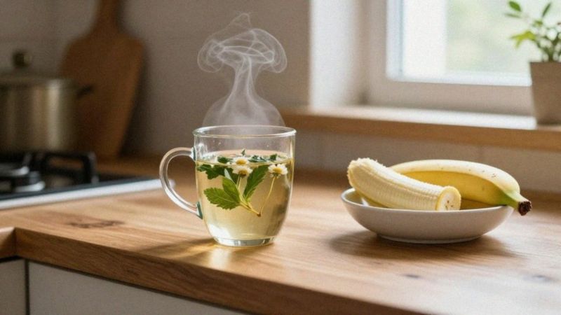 Domowe sposoby na ból brzucha i nudności?