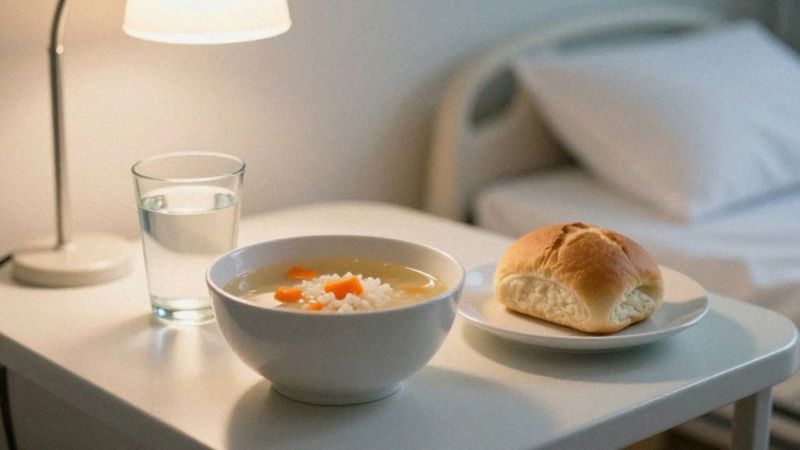 Czy dieta wpływa na komfort snu po operacji wyrostka?
