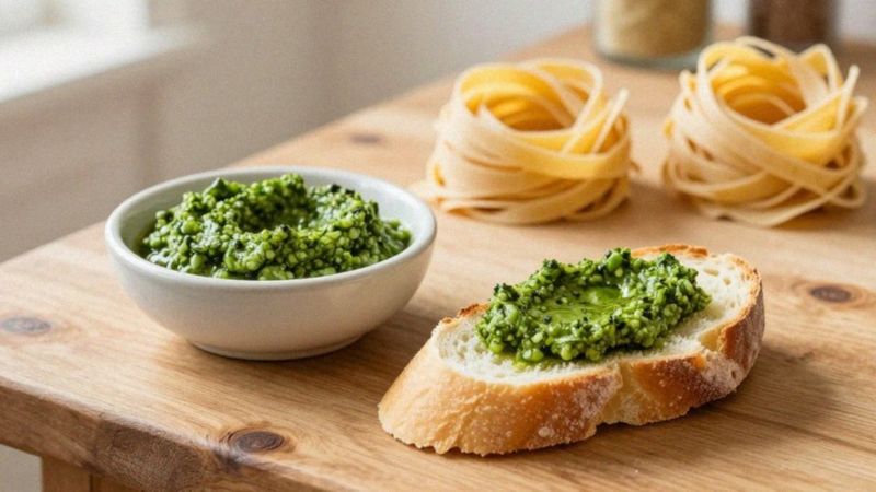 Do czego użyć pesto z czosnku niedźwiedziego?