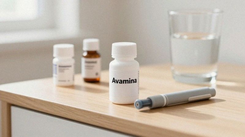 Czy Avaminę łączyć z insuliną i innymi lekami?