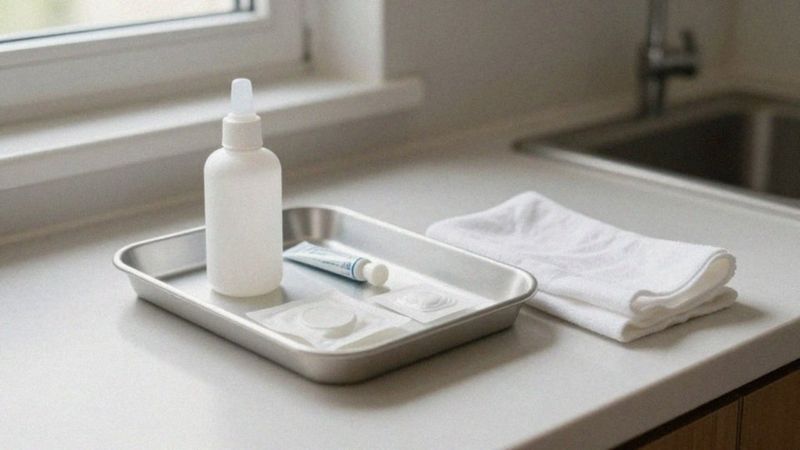 Jak odkażać i pielęgnować wrzód?