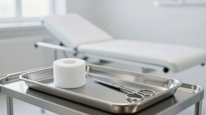 Jak wykonać opatrunek kłosowy na kciuk?