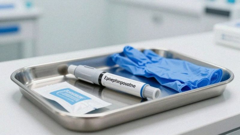 Kiedy reakcja alergiczna wymaga podania adrenaliny?