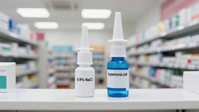 Sól izotoniczna czy hipertoniczna — którą wybrać do nosa?