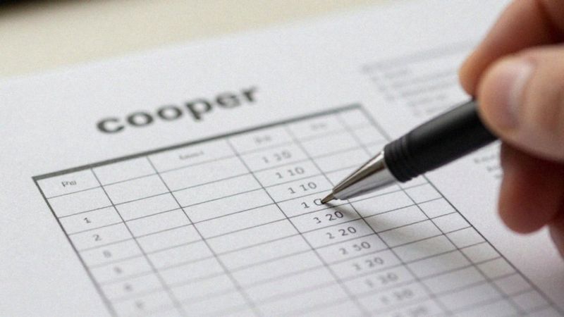 Jak odczytywać tabele wyników Coopera?
