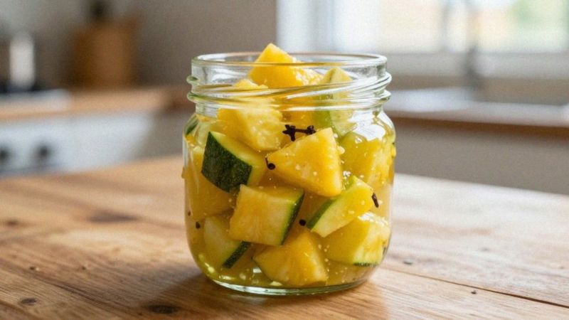 Jak smakuje cukinia a'la ananas?