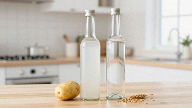Czy wódka z ziemniaków i spirytus zbożowy zawierają gluten?