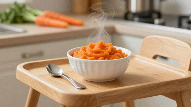 Jak wprowadzać pierwsze puree warzywne?