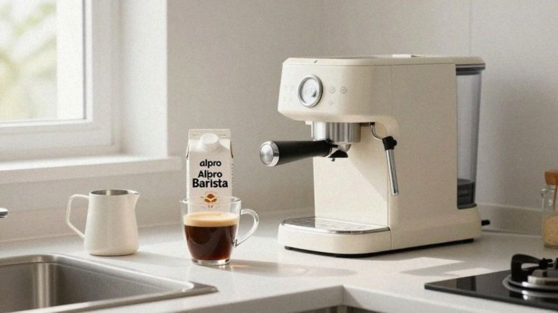 Jak używać napojów roślinnych Alpro w kawie?