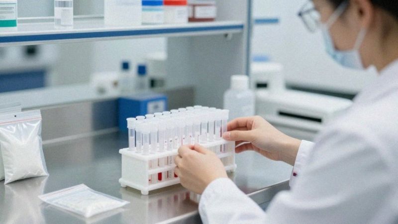 Jak wygląda pobranie materiału do PCR?