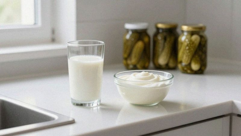 Czy kefir i jogurt pomagają na zatwardzenie?