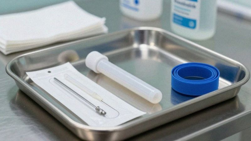 Jak przygotować pacjenta do pobrania krwi?