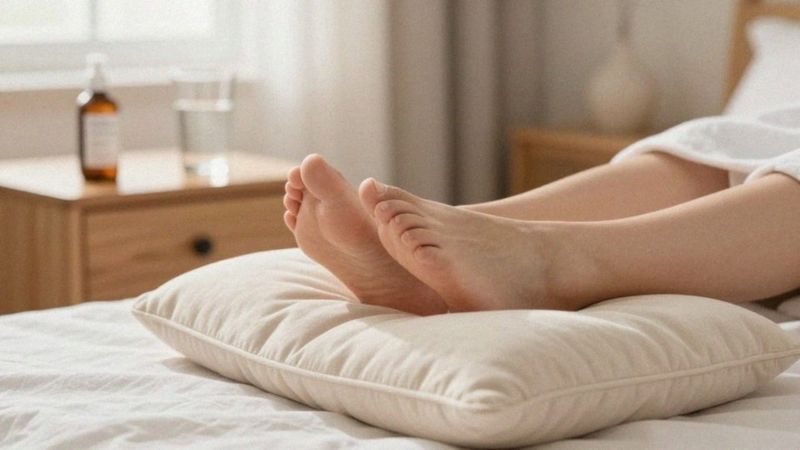 Jakie domowe sposoby pomagają na uczucie ciężkich nóg?