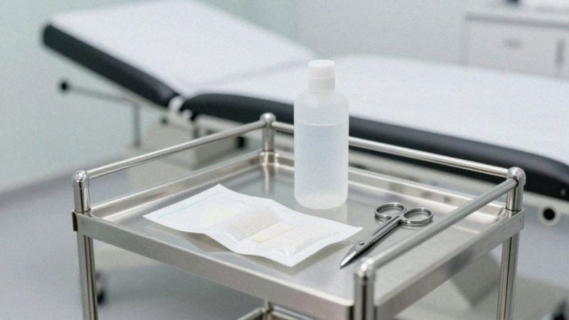 Jak oczyszczać owrzodzenie żylne przed opatrunkiem?