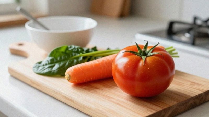 Czy wybierać warzywa organiczne dla niemowlaka?