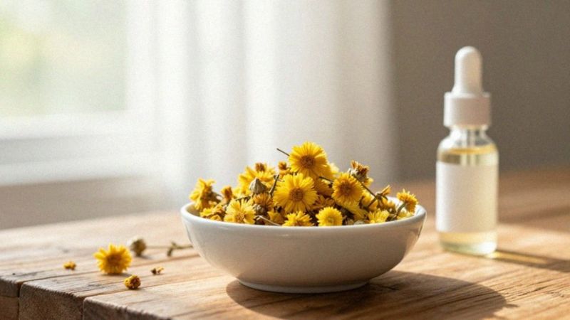 Czy kocanka pomaga przy cerze naczynkowej?