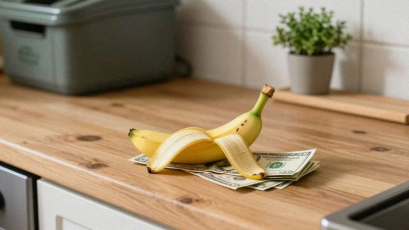 Co zrobić ze skórką banana?