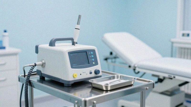Jak stosuje się elektrokoagulację i łyżeczkowanie?