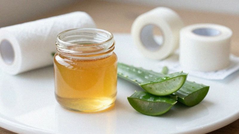 Czy miód manuka i aloes pomagają w gojeniu?
