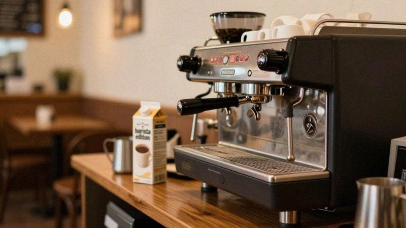 Czy spienione mleko roślinne nadaje się do cappuccino?
