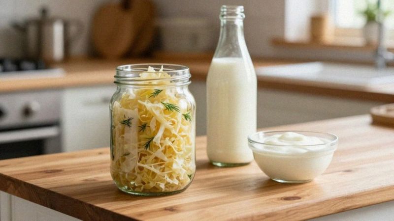 Gdzie znaleźć naturalne probiotyki w fermentowanej żywności?