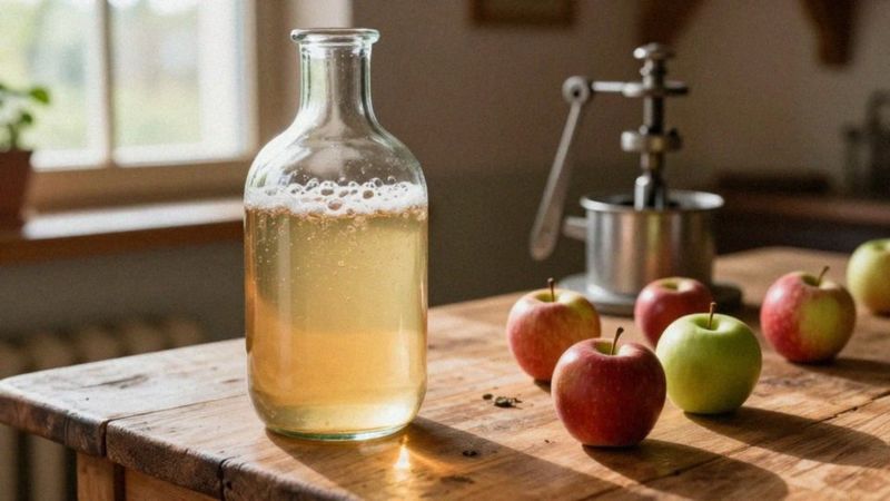 Jak przebiega fermentacja soku jabłkowego?