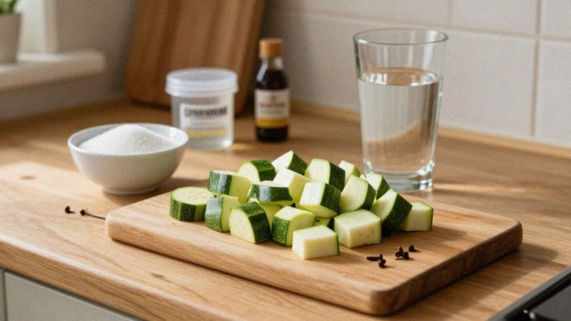 Z jakich składników przygotować cukinię a'la ananas?