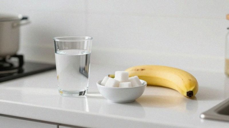 Czy cukier i elektrolity pomagają po wymiotach?