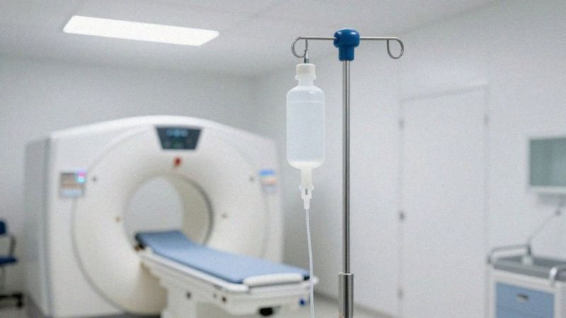 Czy podanie środka kontrastowego jest potrzebne?