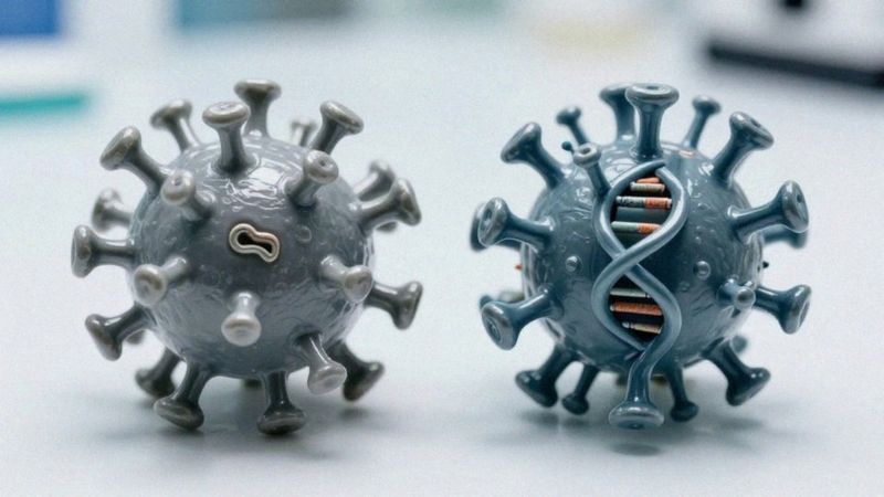 Czym różnią się wirusy RNA i DNA?