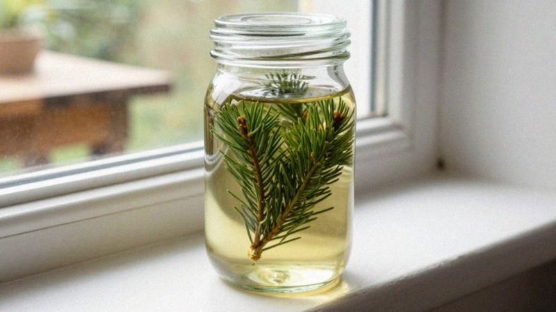 Jak przygotować olejek sosnowy metodą maceracji?