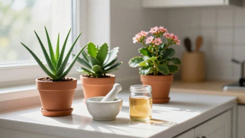 Jak stosować aloes i żyworódkę w domu?