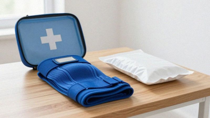 Jak udzielić pierwszej pomocy przy skręceniu kolana?