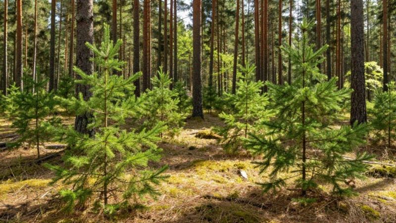 Gdzie zbierać pędy sosny, aby były czyste?