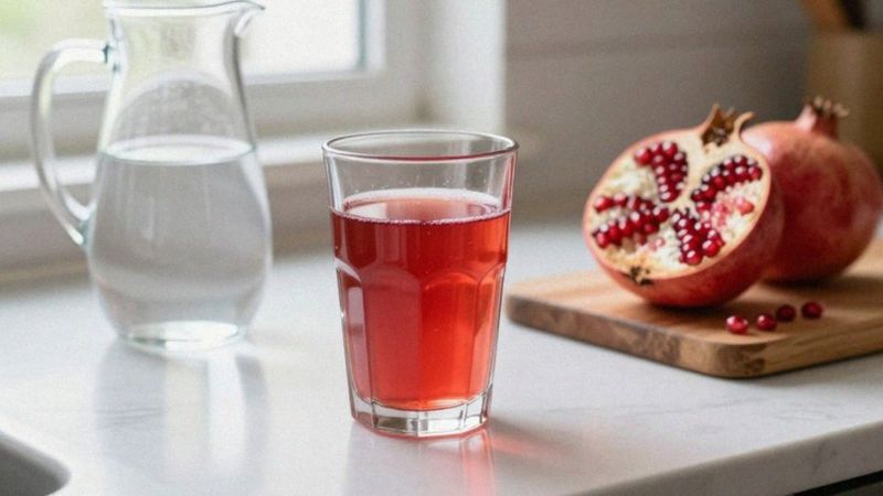 Czy sok z granatu rozcieńczać przed spożyciem?
