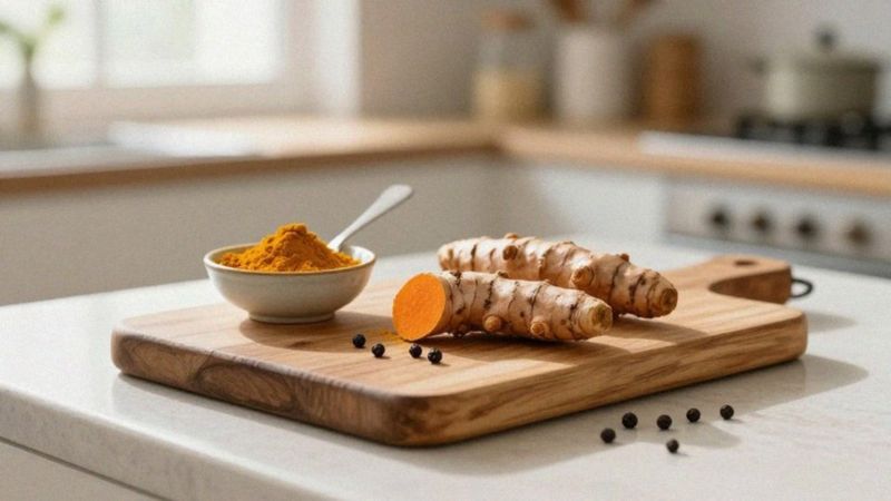 Czy kurkuma z pieprzem obniża poziom cholesterolu?