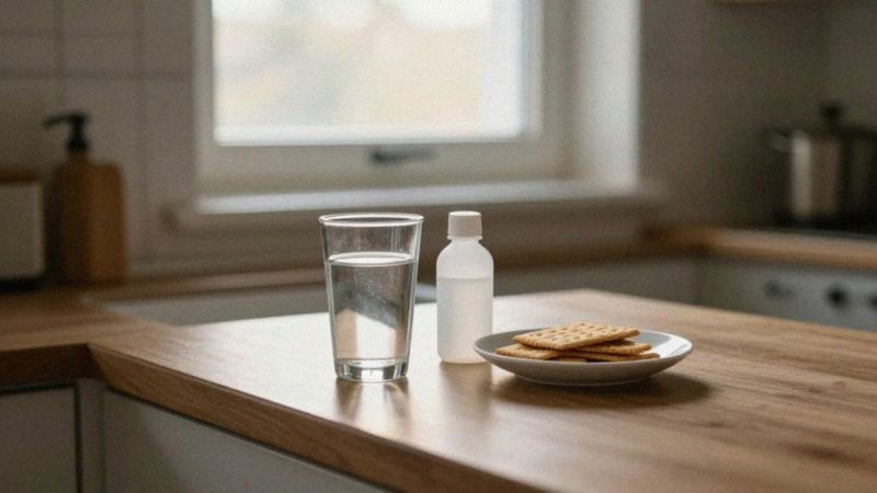 Jak postępować w domu przy zielonych wymiotach?