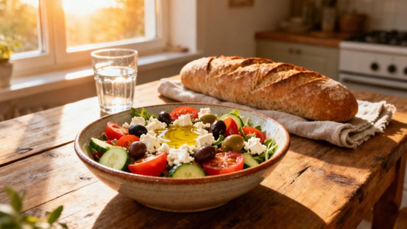 Dieta śródziemnomorska 1200 kcal — przykładowy jadłospis i korzyści zdrowotne