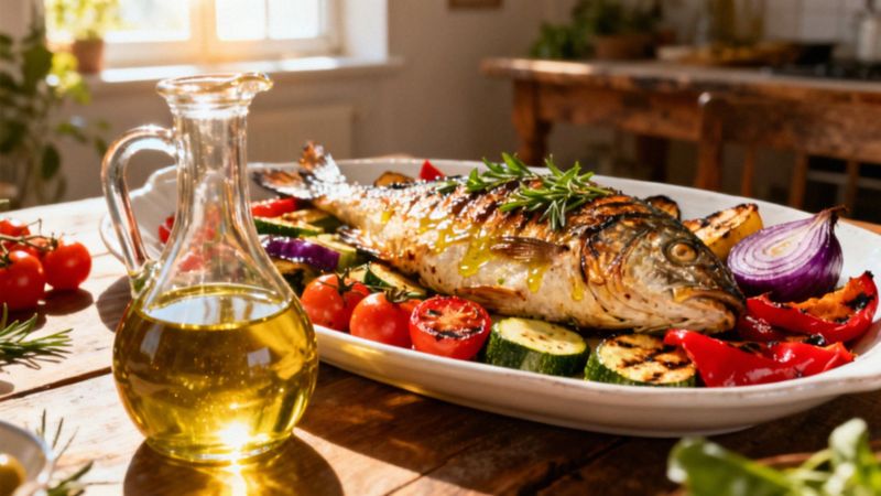 Dieta śródziemnomorska: Jak skomponować zdrowy obiad?