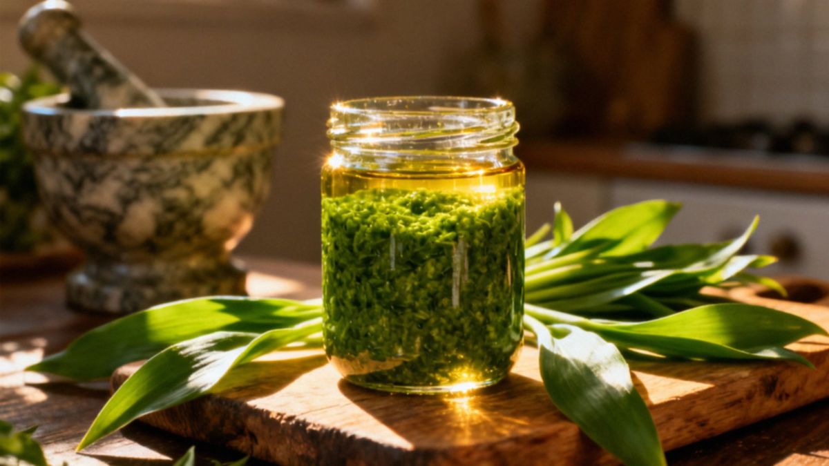 Jak zrobić pesto z czosnku niedźwiedziego? Przepis i zastosowanie