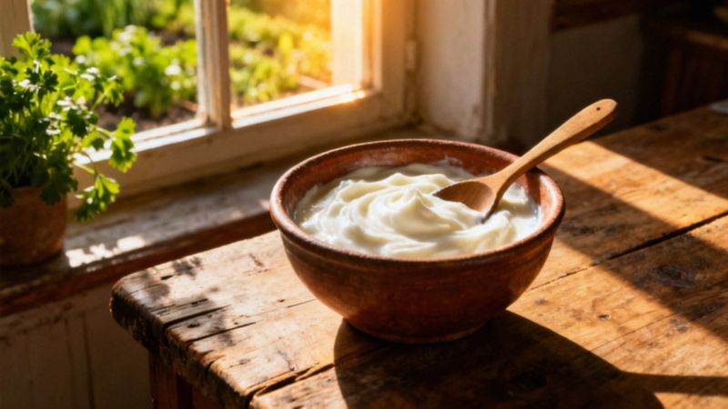 Jogurt naturalny z mleka krowiego — co to jest i jak go przygotować?