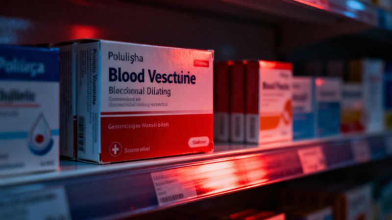 Leki na rozszerzenie naczyń krwionośnych bez recepty — co warto wiedzieć?
