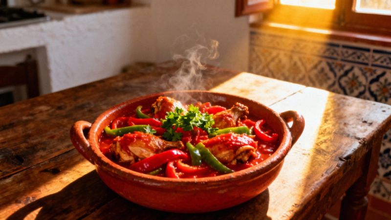 Pollo al chilindrón — jak przygotować aromatyczne danie krok po kroku?