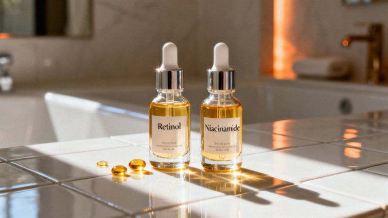 Retinol czy niacynamid? Różnice, zastosowanie i łączenie składników