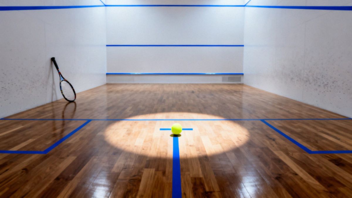 Squash a kalorie — ile spalisz podczas godziny gry?